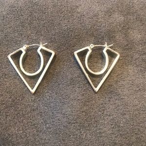 Sterling Silver Arrow Earrings